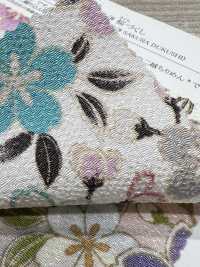 KKP2338-D-SKRZKS 二越ちりめん® 桜づくし[生地] 宇仁繊維(小紋工房) サブ画像