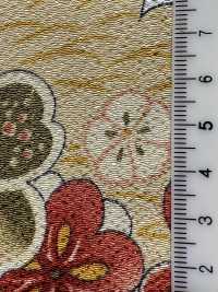 KKP2338-D-SYOCHIKU 二越ちりめん® 松竹梅[生地] 宇仁繊維(小紋工房) サブ画像