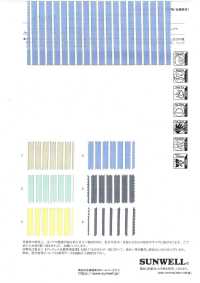 45082 シルフィー ローン ストライプ[生地] SUNWELL(サンウェル) サブ画像
