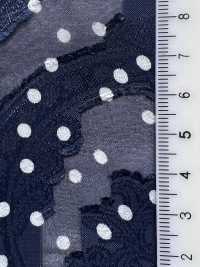 KKP4193-D301-9 シフォン カット ジャカード[生地] 宇仁繊維(小紋工房) サブ画像