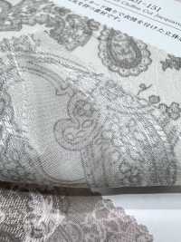 KKP4193-D301-151 シフォン カット ジャカード[生地] 宇仁繊維(小紋工房) サブ画像