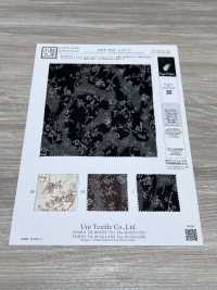 KKP4193-D301-75 シフォン カット ジャカード[生地] 宇仁繊維(小紋工房) サブ画像