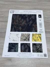 KKP4193-D304-63 シフォン カット ジャカード[生地] 宇仁繊維(小紋工房) サブ画像