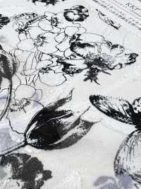 KKP4193-D100-98 シフォン カット ジャカード[生地] 宇仁繊維(小紋工房) サブ画像