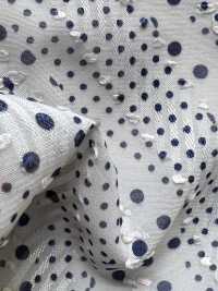 KKP4193-D312-62 シフォン カット ジャカード[生地] 宇仁繊維(小紋工房) サブ画像