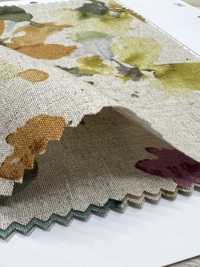 7026-1710-3 CL シーチング 水彩花柄[生地] 北高 サブ画像