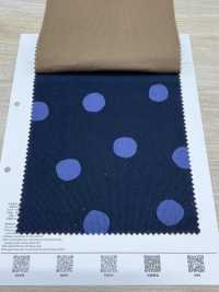 7026-1720-6 21W コール天 手描き丸[生地] 北高 サブ画像