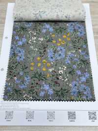 4026-1755-1 21W コール天 小花[生地] 北高 サブ画像