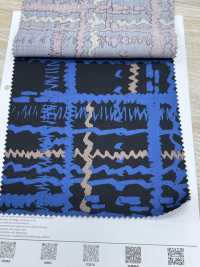 7026-1810-2 RC サテン BIG幾何[生地] 北高 サブ画像