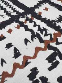 7026-1810-2 RC サテン BIG幾何[生地] 北高 サブ画像