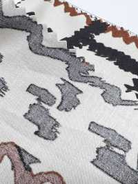 7026-1810-2 RC サテン BIG幾何[生地] 北高 サブ画像