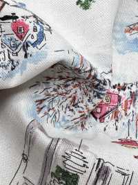 8026-1560-3 30 ビエラ エンジェルソフト 北欧風景柄[生地] 北高 サブ画像