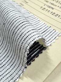 A-5121 40 リネン ストライプ[生地] 有延商店 サブ画像