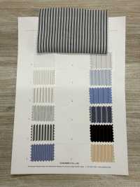 5SG032 コットン ポプリン ストライプ[生地] シャンブレー サブ画像