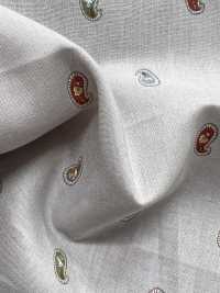 7026-1615-1 60 ローン 9088 ミニペイズリー[生地] 北高 サブ画像