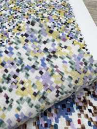 4026-1670-3 60 ローン 幾何花[生地] 北高 サブ画像