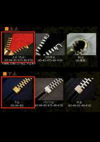 75-AG-CO-C WALDES® ビンテージファスナー アンチックゴールド 7.5サイズ 綿テープ 止 朝日ファスナー サブ画像