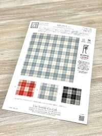 KKW2064-W-D4 先染１/８０エコマナード® ボイル[生地] 宇仁繊維(小紋工房) サブ画像