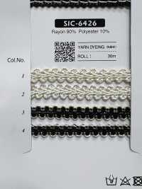 SIC-6426 レーヨン ラメブレード[リボン・テープ・コード] SHINDO(SIC) サブ画像