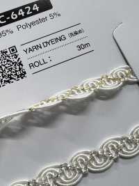 SIC-6424 レーヨン ラメブレード[リボン・テープ・コード] SHINDO(SIC) サブ画像