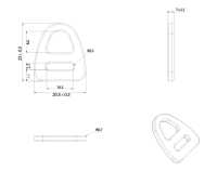 HH025 アルティカ カンタップDリング[バックル・カン類] Trimmers サブ画像