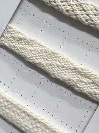 C6 天然素材コード PART1 綿6 袋紐 8.0mm[リボン・テープ・コード] こるどん サブ画像