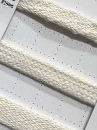 C7 天然素材コード PART1 綿7 袋紐 7.5mm[リボン・テープ・コード] こるどん サブ画像