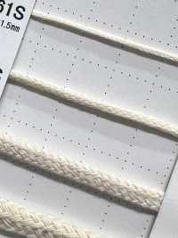 C162S 天然素材コード PART1 C162S 丸紐 2.5mm[リボン・テープ・コード] こるどん サブ画像