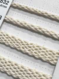 RC3232 天然素材コード PART1 レーシーコットン RC3232 袋紐 7.0mm[リボン・テープ・コード] こるどん サブ画像