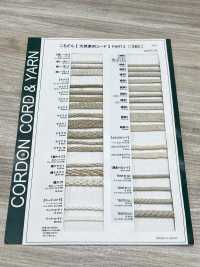 LR3 天然素材コード PART2  麻レーヨン3 袋紐 8.5mm[リボン・テープ・コード] こるどん サブ画像