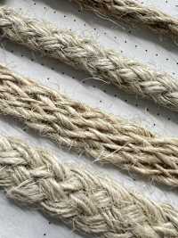 KNF4 天然素材コード PART2 ケナフ4 袋紐 7.5mm[リボン・テープ・コード] こるどん サブ画像