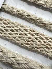 KNF7 天然素材コード PART2 ケナフ7 袋紐 12.0mm[リボン・テープ・コード] こるどん サブ画像