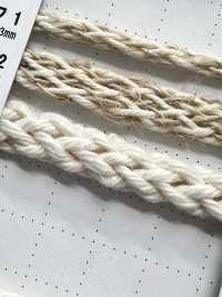 CS2 天然素材コード PART2 綿スフ2 丸紐 7.0mm[リボン・テープ・コード] こるどん サブ画像