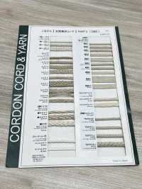 PC1 天然素材コード PART2 ペーパーコード 丸紐 4.0mm[リボン・テープ・コード] こるどん サブ画像