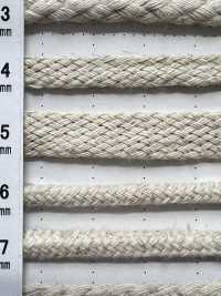 CL5 天然素材コード PART2 綿麻3 袋紐 6.0mm[リボン・テープ・コード] こるどん サブ画像