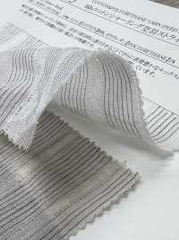 14435 60sコットン シャーリング 空羽 ストライプ[生地] SUNWELL(サンウェル) サブ画像