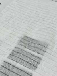 35532 コードットオーガニックス®️ 50sボイル キャッチワッシャー ボーダー[生地] SUNWELL(サンウェル) サブ画像