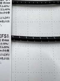 EE400REFS1 反射ゴム 丸ゴム紐 4.0mm こるどん サブ画像
