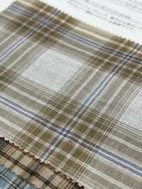 14429 80sコットン SZボイル シフォン マルチ チェック トリプル ワッシャー[生地] SUNWELL(サンウェル) サブ画像