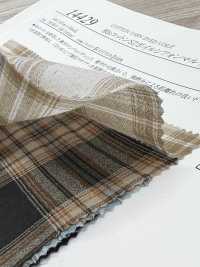 14429 80sコットン SZボイル シフォン マルチ チェック トリプル ワッシャー[生地] SUNWELL(サンウェル) サブ画像