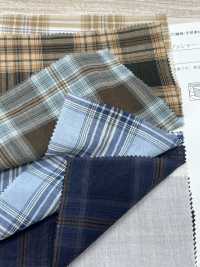 14429 80sコットン SZボイル シフォン マルチ チェック トリプル ワッシャー[生地] SUNWELL(サンウェル) サブ画像