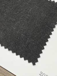 HK2001BW インディゴシャンブレーシーチング・墨汁コーティング ワンウォッシュ[生地] 古山 サブ画像