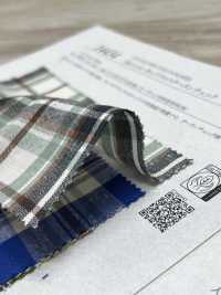 14434 20Sコットン ネップ クロス タータンチェック[生地] SUNWELL(サンウェル) サブ画像