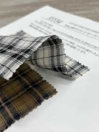 35534 fuwa.60sコットン シャーリング ヘリンボン ミニタータンチェック[生地] SUNWELL(サンウェル) サブ画像