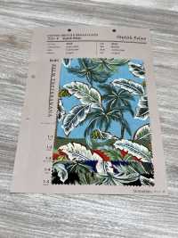 4243 ブロード Stylish Relax PAIM TREE&BANANA[生地] VANCET サブ画像