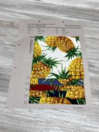 4247 ブロード Stylish Relax PINEAPPLE[生地] VANCET サブ画像