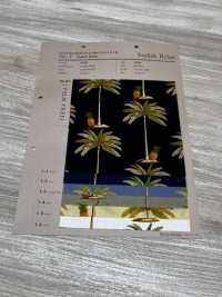 4255 ブロード Stylish Relax PALM TREE[生地] VANCET サブ画像