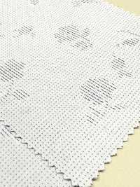 A-1528 刺し子風 フラワー ジャガード[生地] 有延商店 サブ画像