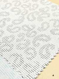 A-1664 刺し子風 ペイズリー ジャガード[生地] 有延商店 サブ画像