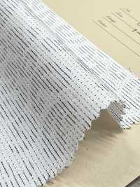 A-1664 刺し子風 ペイズリー ジャガード[生地] 有延商店 サブ画像